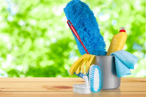 Specialist sofa cleaning in E1 treating a modern living room couch